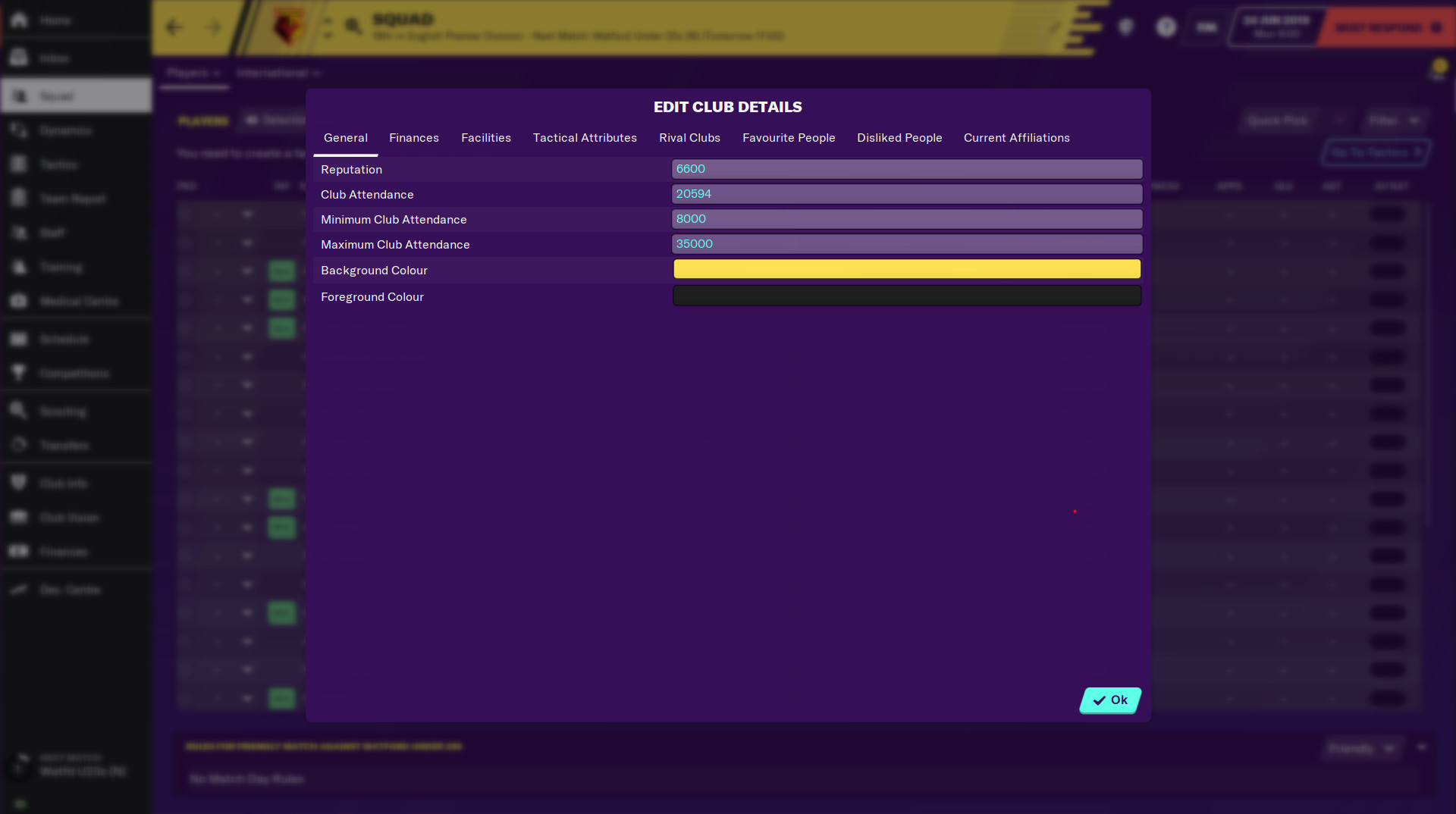 Football Manager 2020 In-game Editor Featured Screenshot #1