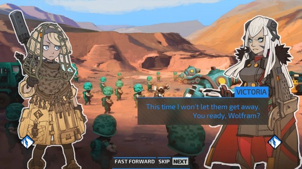 Screenshot z TINY METAL: FULL METAL RUMBLE