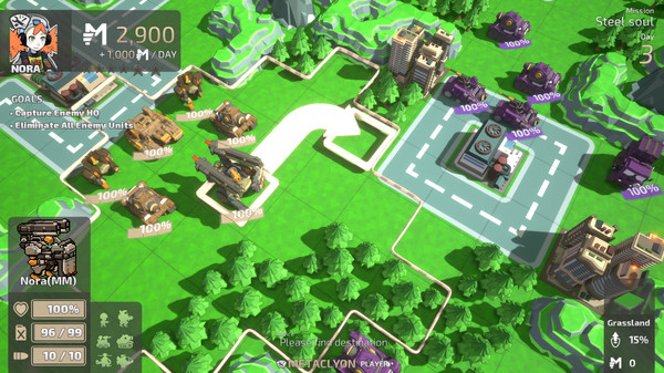 Screenshot z TINY METAL: FULL METAL RUMBLE