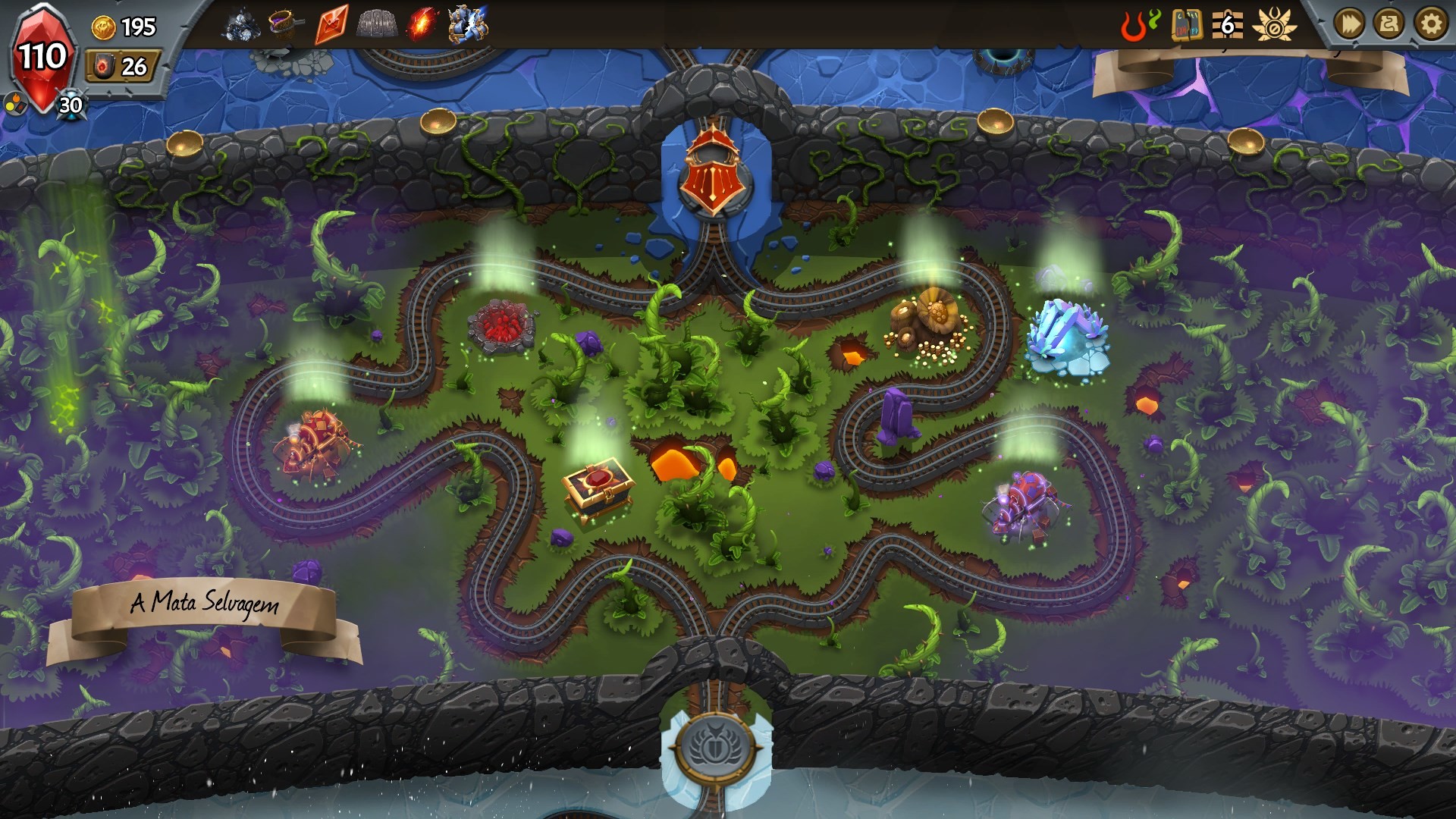 Screenshot de Monster Train