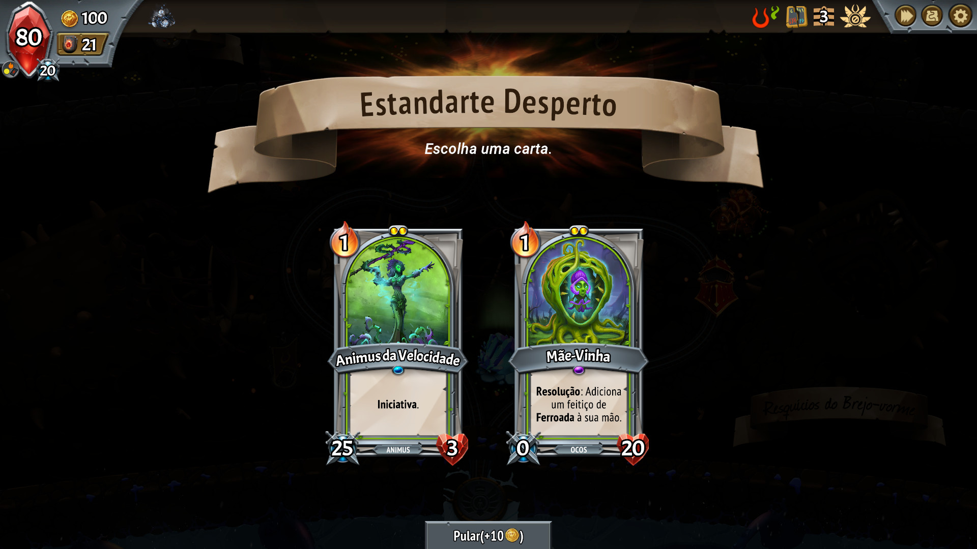 Screenshot de Monster Train