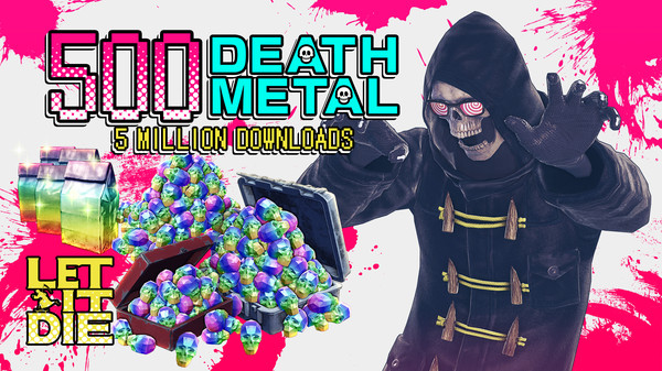 LET IT DIE -(5 Mil Downloads)500 Death Metals-