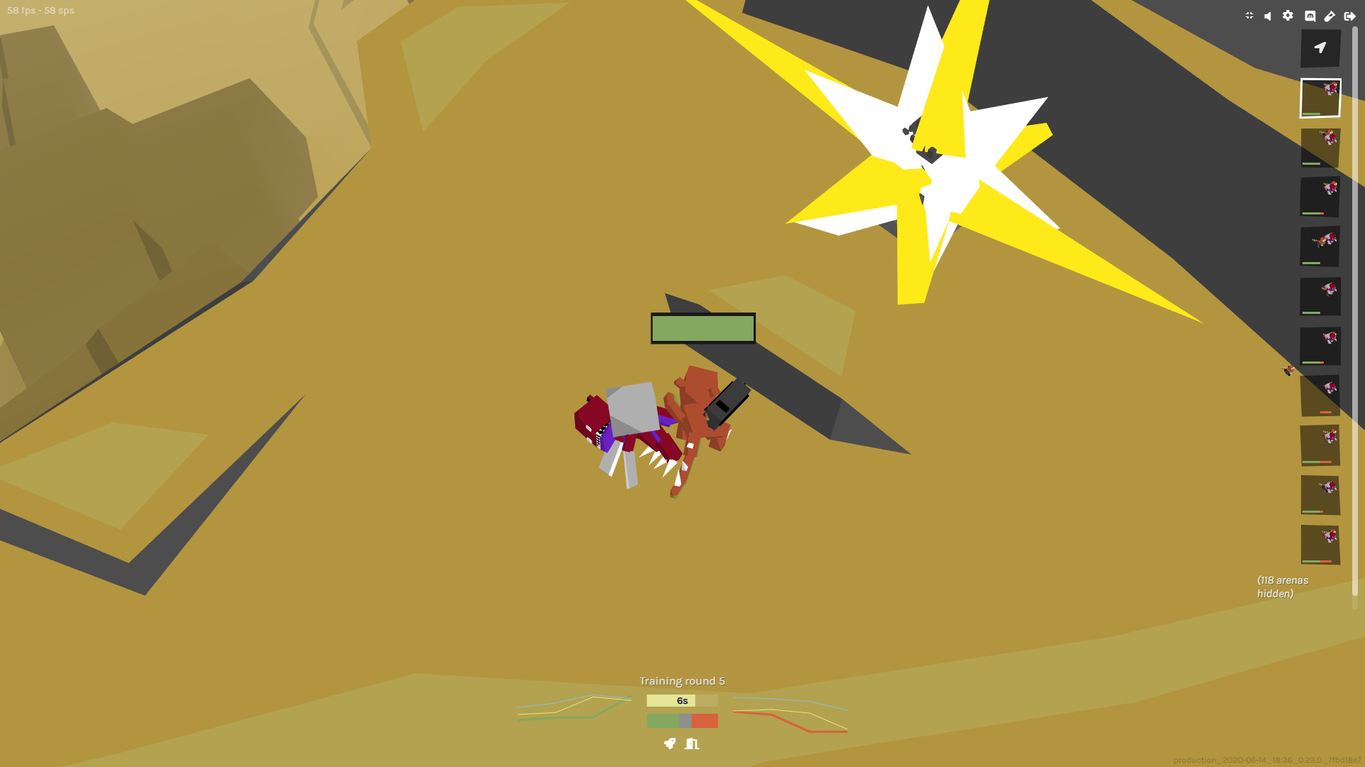 Dr. Derk's Mutant Battlegrounds screenshot