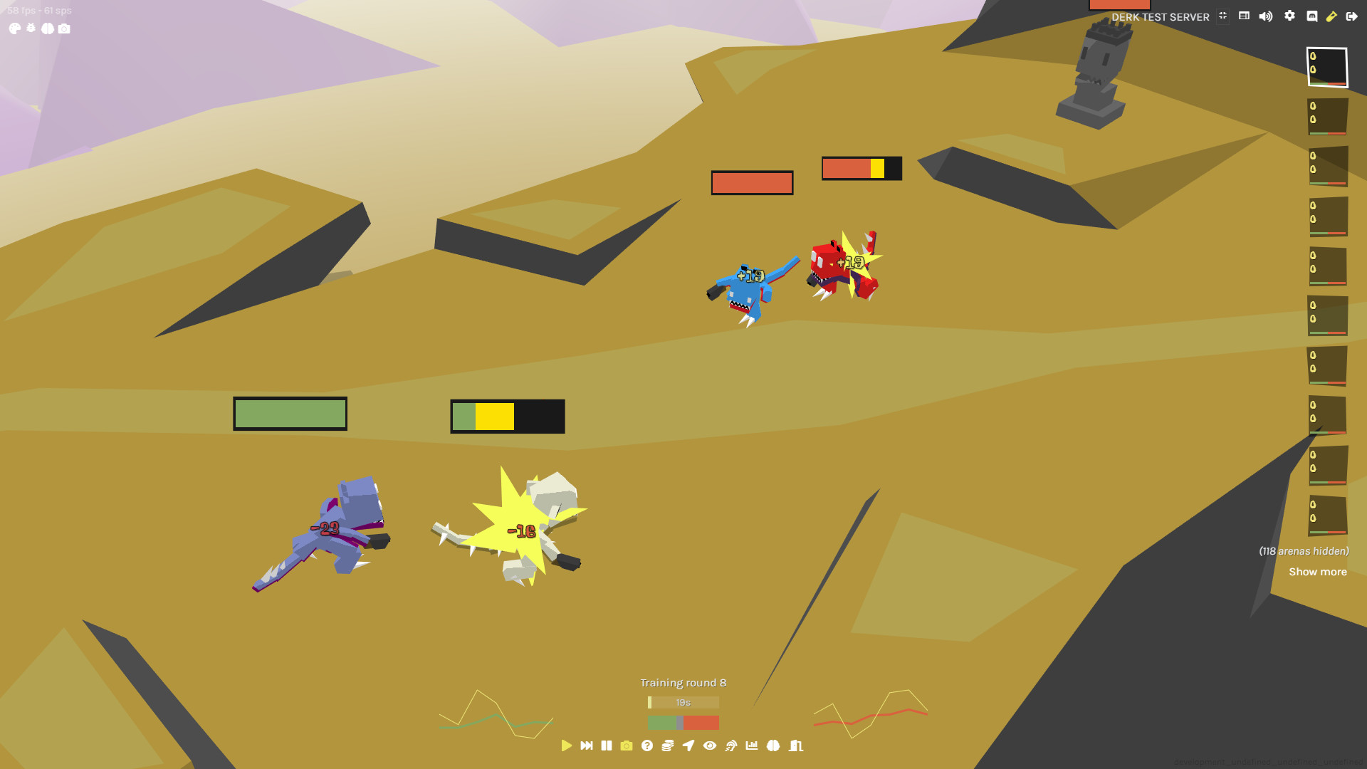 Dr. Derk's Mutant Battlegrounds screenshot