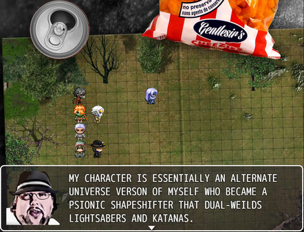 Screenshot z Neckbeardia