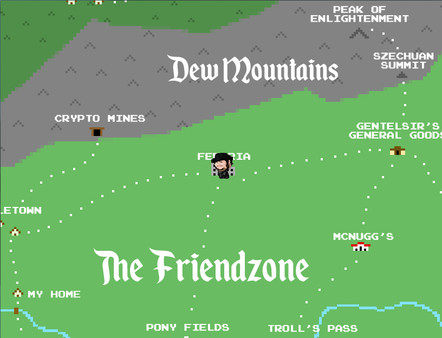 Screenshot z Neckbeardia