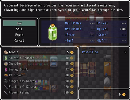 Screenshot z Neckbeardia