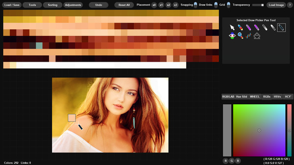 Screenshot z Palette Wizard Screenshot z Palette Wizard