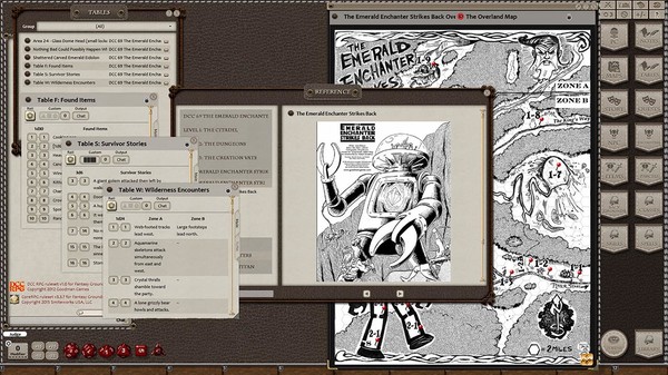 Fantasy Grounds - Dungeon Crawl Classics #69: The Emerald Enchanter (DCC)