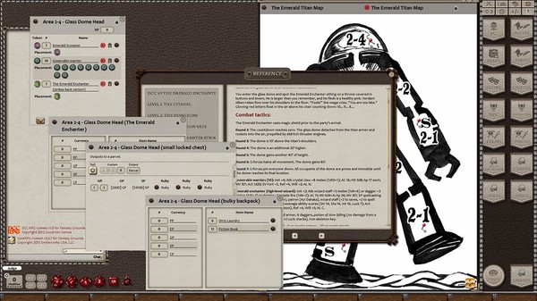 Fantasy Grounds - Dungeon Crawl Classics #69: The Emerald Enchanter (DCC)