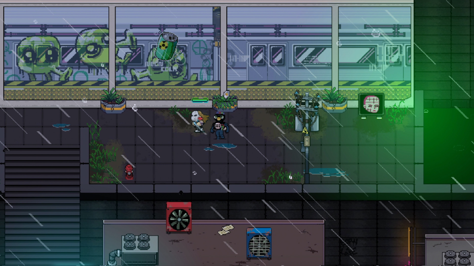 Neon City Riders gameplay screenshot 2