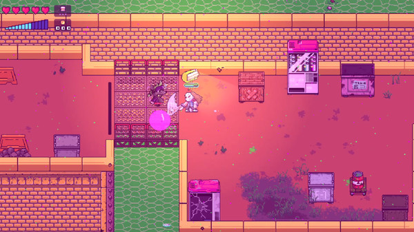 Screenshot z Neon City Riders