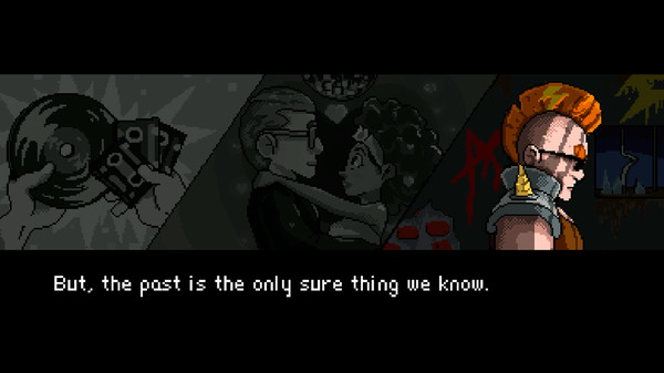 Screenshot z Neon City Riders