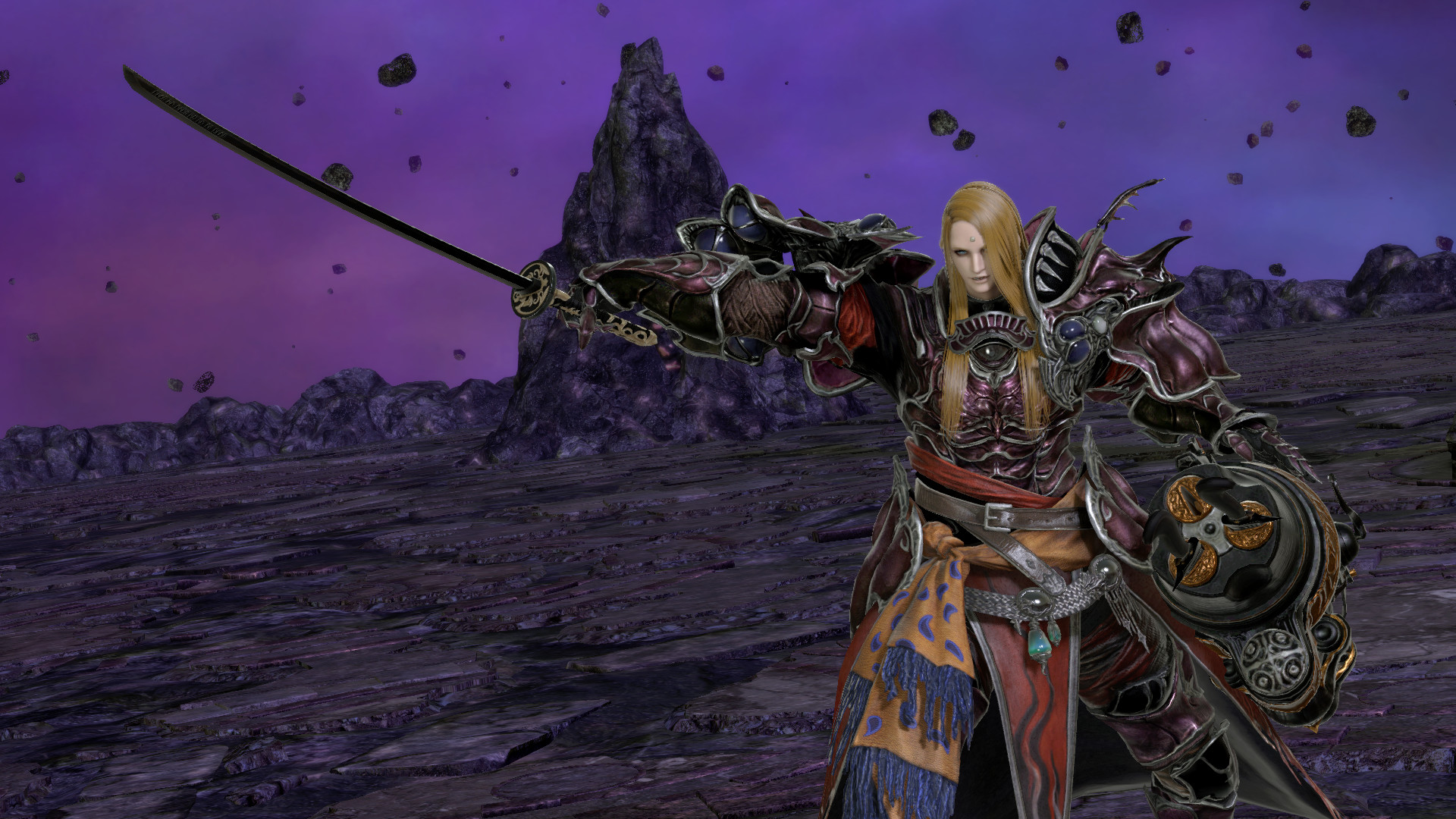 DFF NT: Omega Samurai Blade, Zenos yae Galvus's 4th Weapon Featured Screenshot #1