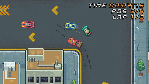 Screenshot z Super Arcade Racing