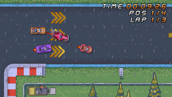 Screenshot z Super Arcade Racing