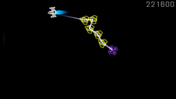 Screenshot z Space Dance