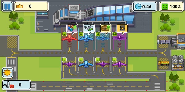 Screenshot z Departure Dash