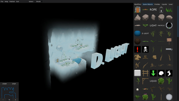 Screenshot z Poly Mole