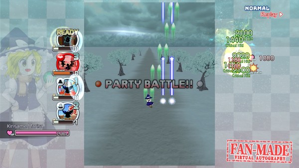 Touhou Fan-made Virtual Autography screenshot 2
