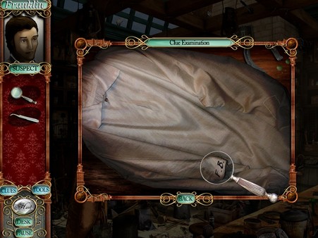 Screenshot z Mystery Masterpiece: The Moonstone