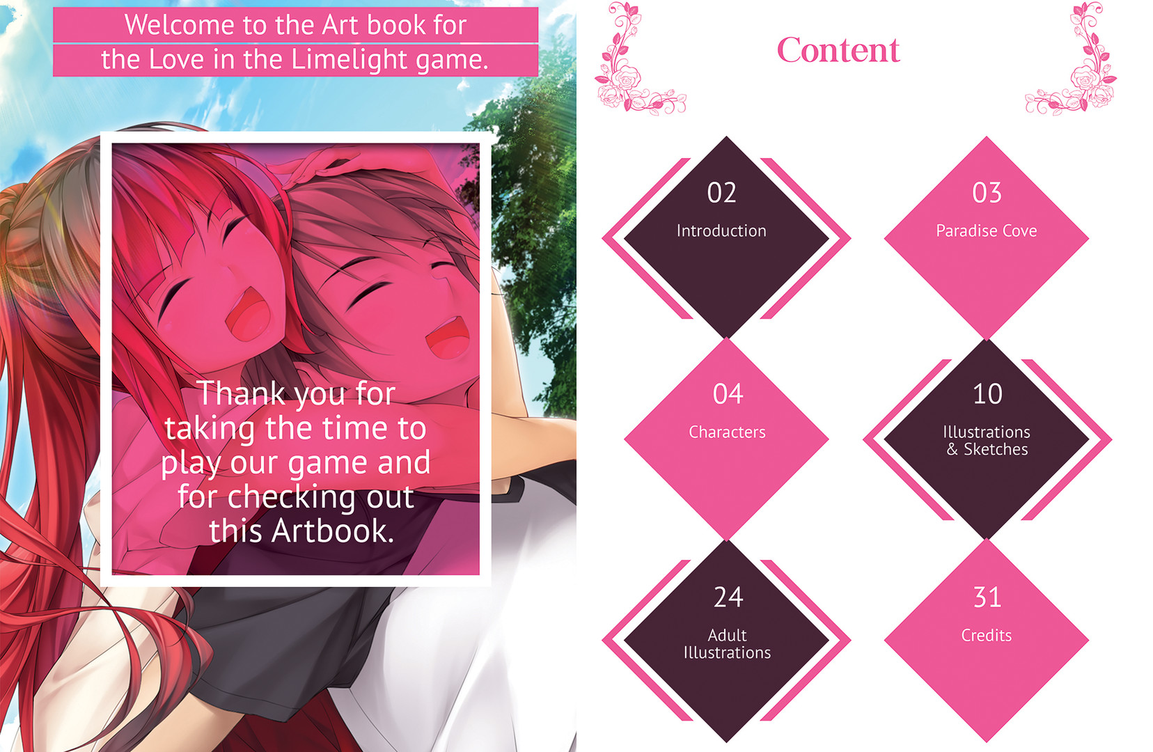 Love in the Limelight - Artbook Featured Screenshot #1