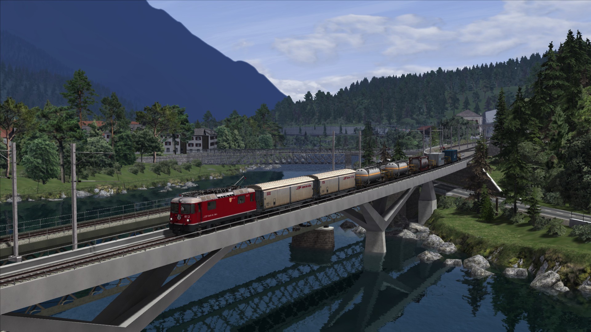 Train Simulator: Surselva Line: Reichenau-Tamins - Disentis/Mustér Route Add-On Featured Screenshot #1