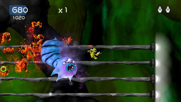Screenshot z Alien Zombie Megadeath