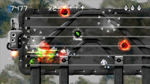 Screenshot z Alien Zombie Megadeath