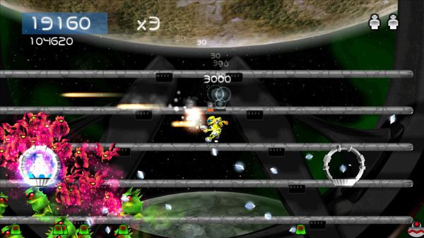 Screenshot z Alien Zombie Megadeath