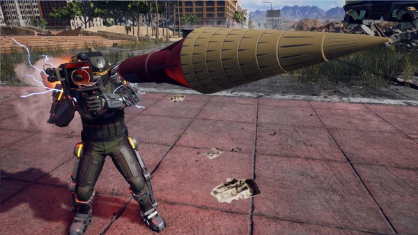 EARTH DEFENSE FORCE: IRON RAIN - Weapon: FX-Trailblazer