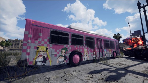 EARTH DEFENSE FORCE: IRON RAIN - Item: Wrapping Bus