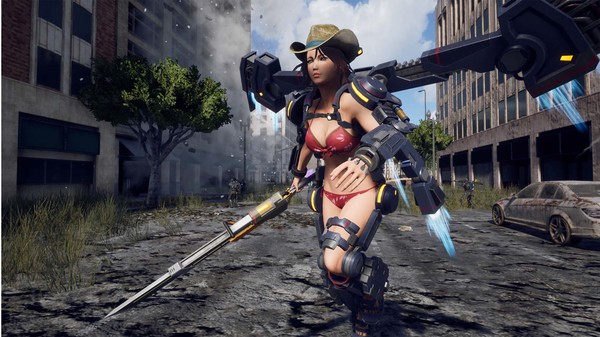 EARTH DEFENSE FORCE: IRON RAIN - Creation parts: Onechanbara ORIGIN