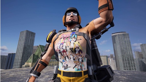 EARTH DEFENSE FORCE: IRON RAIN - Creation parts: T-Shirt: Dream C Club ZERO