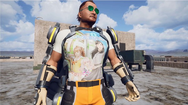 EARTH DEFENSE FORCE: IRON RAIN - Creation parts: T-Shirt: HappyManager