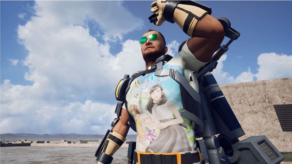 EARTH DEFENSE FORCE: IRON RAIN - Creation parts: T-Shirt: HappyManager