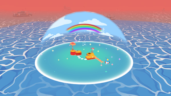 Screenshot z Rainbow Billy: The Curse of the Leviathan