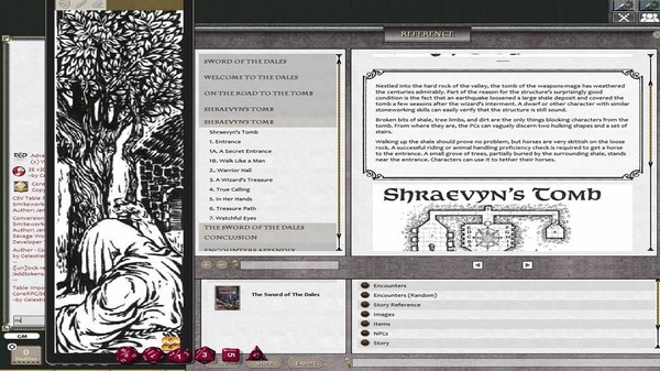 Fantasy Grounds - D&D Classics: The Sword of the Dales (2E)