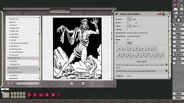 Fantasy Grounds - D&D Classics: The Secret of Spiderhaunt (2e)