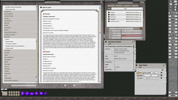 Fantasy Grounds - D&D Classics: Faiths & Avatars (2e)