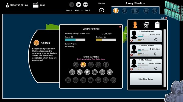 Movie Maven: A Tycoon Game screenshot 6