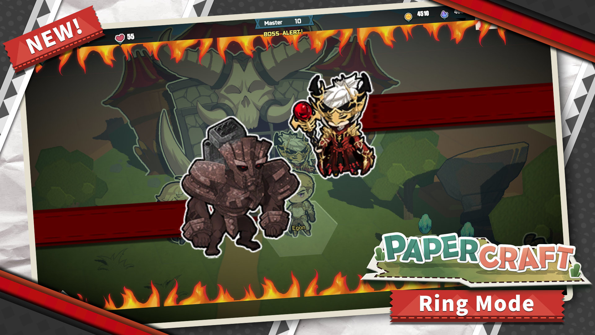 Papercraft：Ring Mode（擂台争霸） Featured Screenshot #1