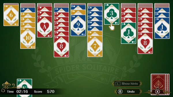 Spider Solitaire F screenshot 4