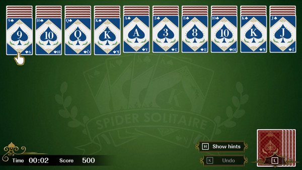 Spider Solitaire F screenshot 2