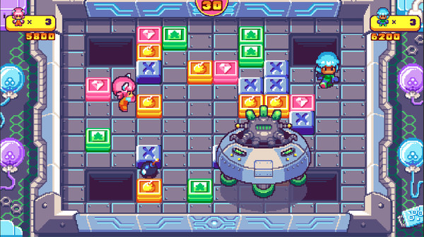 Pushy and Pully in Blockland.