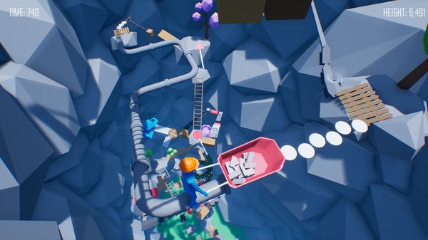Climb With Wheelbarrow screenshot 3