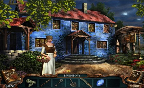 Screenshot z Victorian Mysteries: The Yellow Room