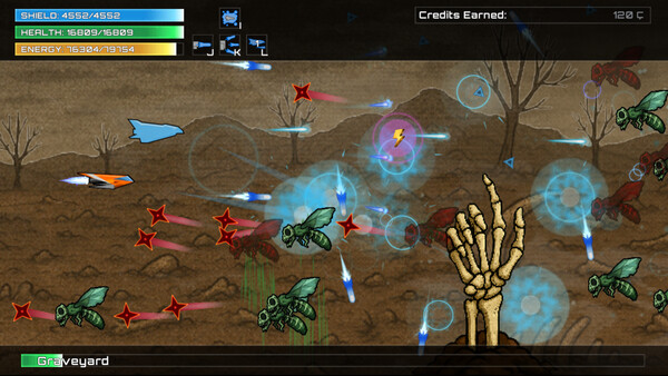 Screenshot of All Systems Operational gameplay showing in-action mechanics