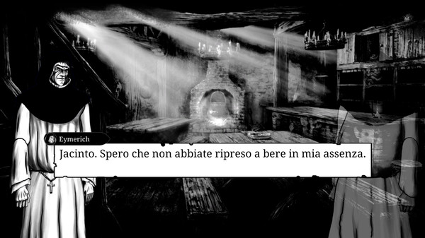 Screenshot z The Demon - Nicolas Eymerich Inquisitor Audiogame