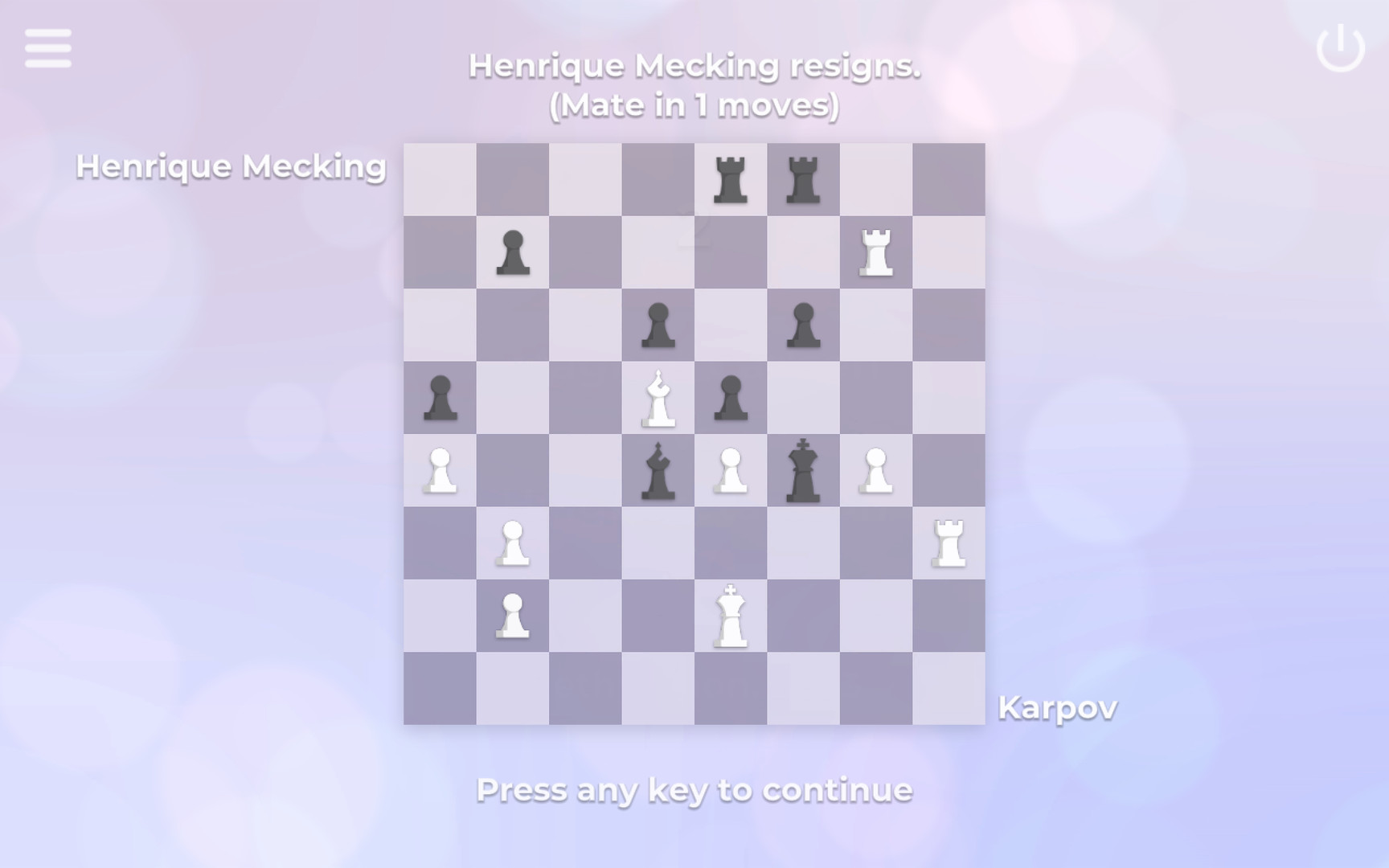 screenshot of Zen Chess: Champion's Moves 5